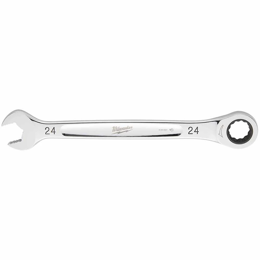Milwaukee 45-96-9324 24mm Ratcheting Combination Wrench - Moutools
