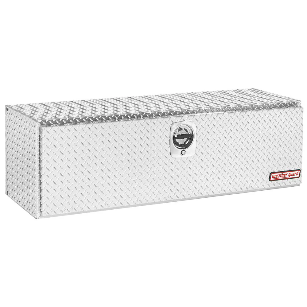 WeatherGuard 660-0-02 Clear Aluminum Underbed Box, Compact, 11.2 Cu. Ft. - Moutools