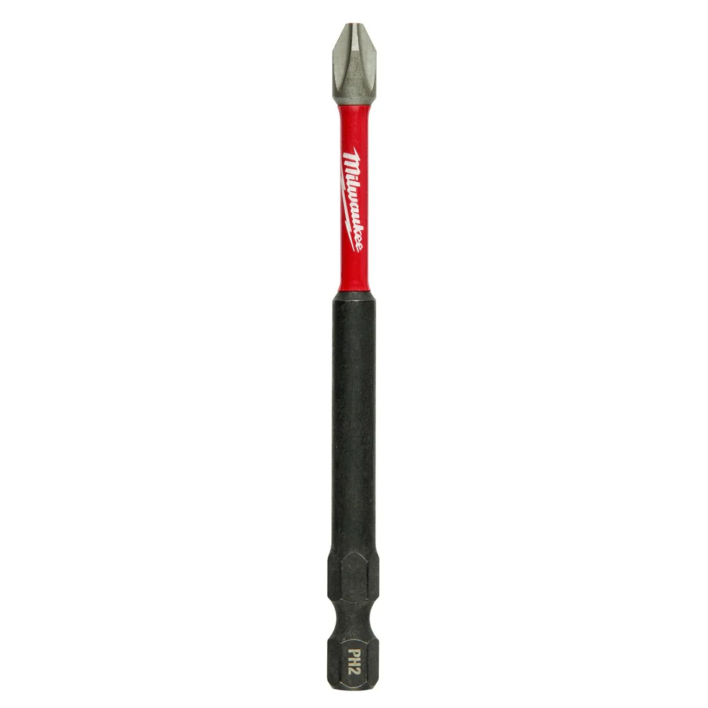 Milwaukee 48-32-4191 Bulk Pack of 25 #2 Phillips Shockwave 3-1/2