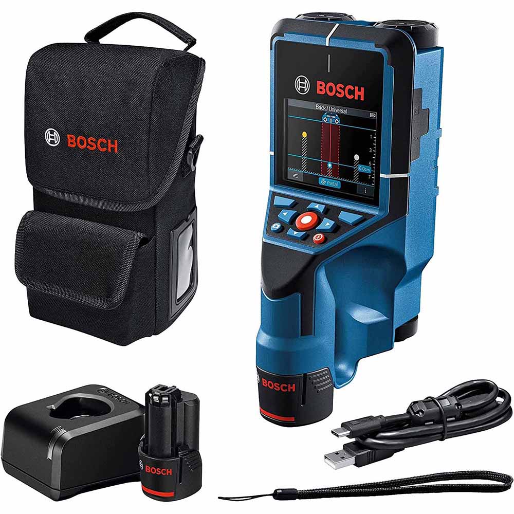 Bosch D-Tect200C 12V Max Wall / Floor Scanner With Radar - Moutools