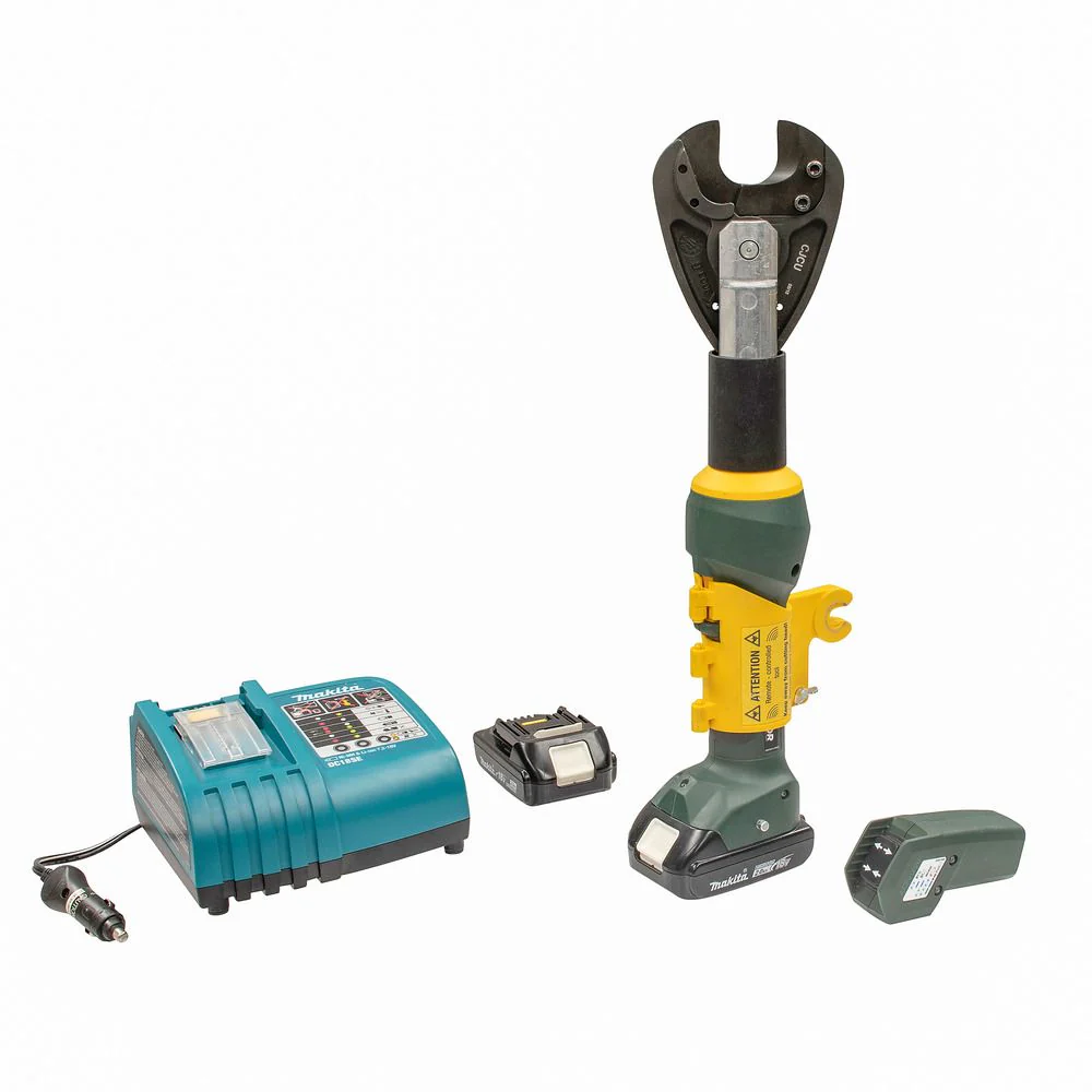Greenlee EK425LXR12CUAL EK425LXR 6 Ton, Soft Metal Remote Cutter, 2.0Ah Battery, 12V Charger - Moutools