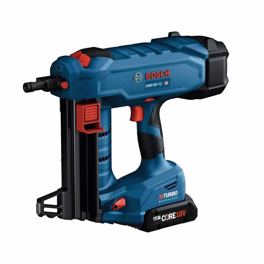 Bosch GNB18V-12K14 PROFACTOR 18V Concrete Nailer Kit with (1) CORE18V 8 Ah High Performance Battery - Moutools