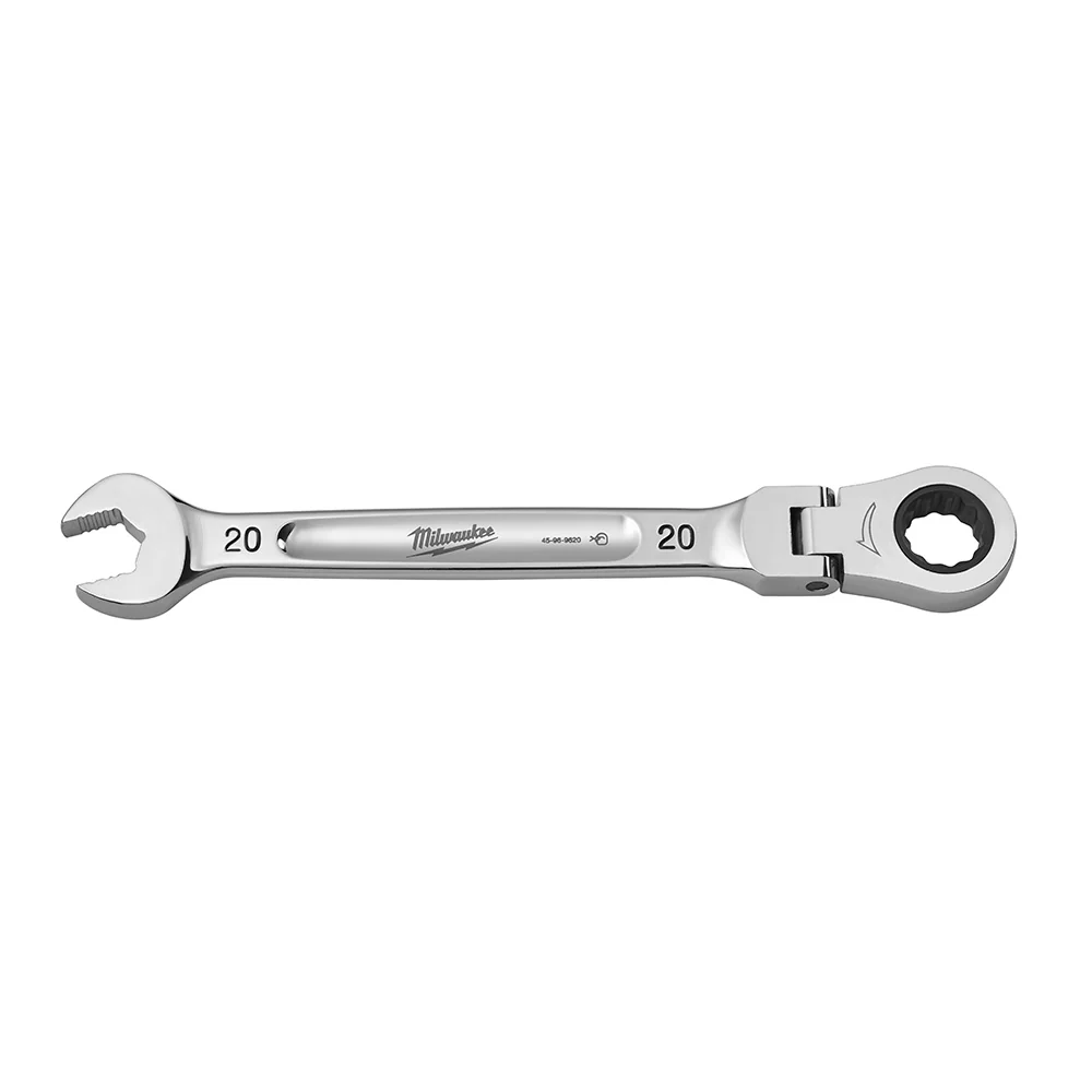 Milwaukee 45-96-9620 20mm Flex Head Combination Wrench - Moutools