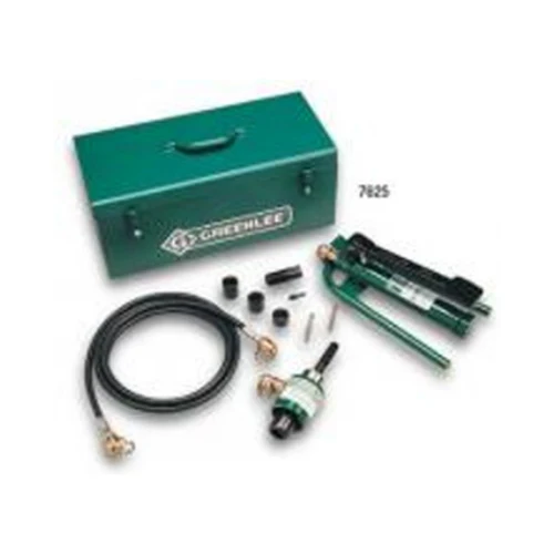 Greenlee 7610SB Slug-Buster Ram and Foot Pump Hydraulic Driver Kit - Moutools