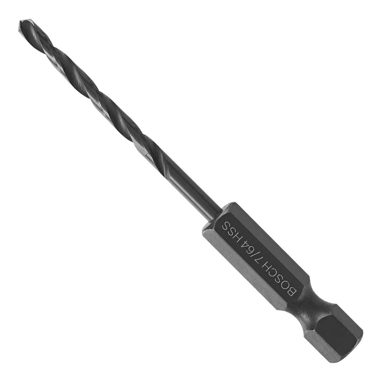 Bosch BL2134IM 7/64 In. Impact Tough Black Oxide Drill Bit - Moutools