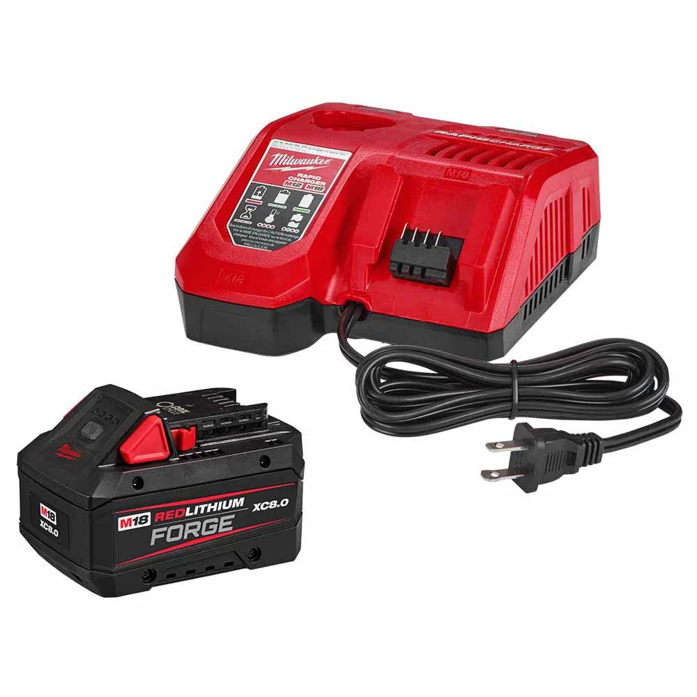 Milwaukee 48-59-1881 M18 REDLITHIUM FORGE XC8.0 Starter Kit - Moutools