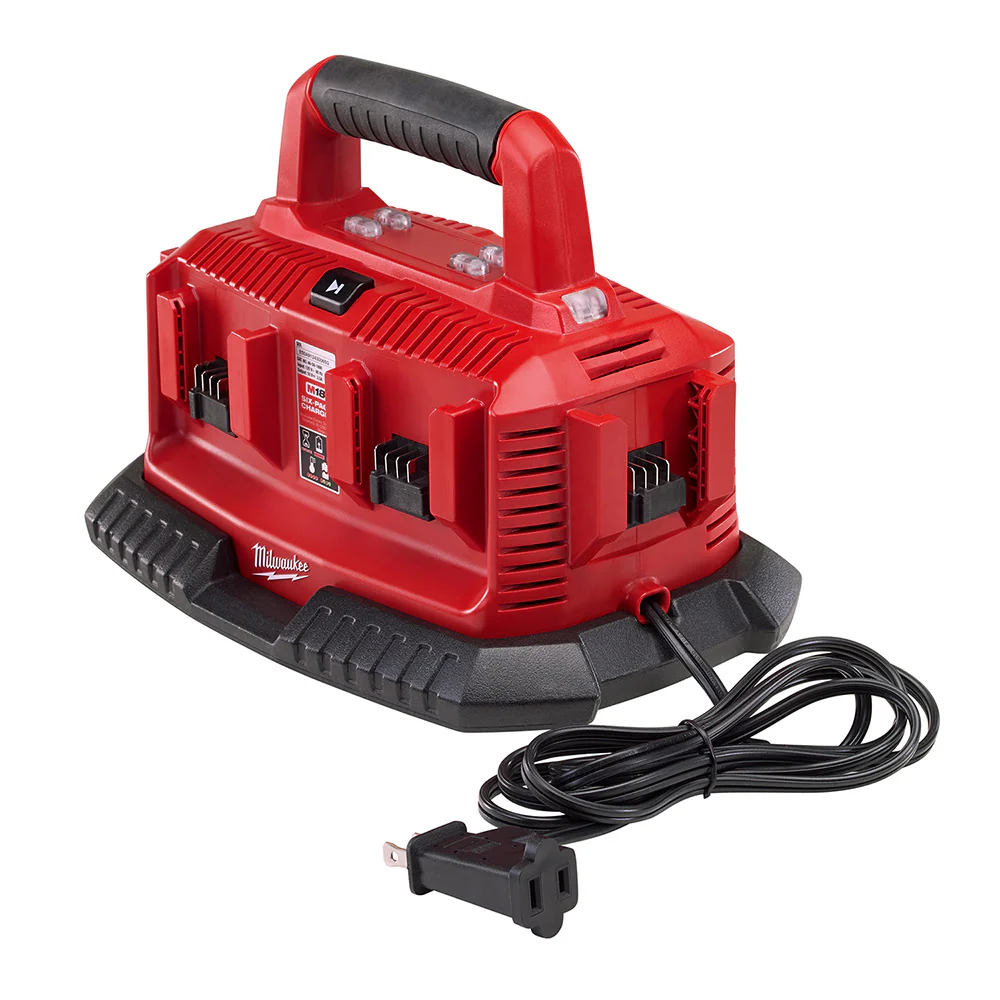Milwaukee 48-59-1806 M18 Six Pack Sequential Charger - Moutools
