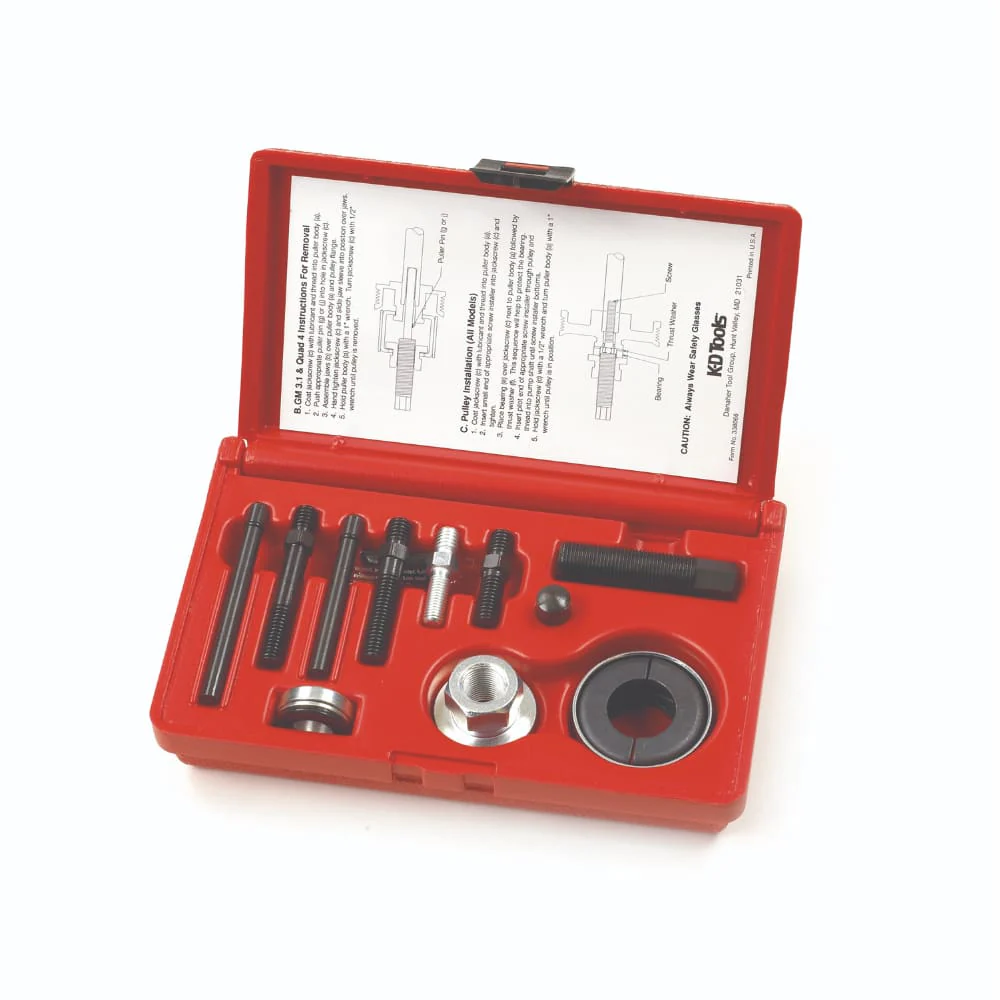 GearWrench 2897D 12 Pc. Pulley Puller and Installer Set - Moutools