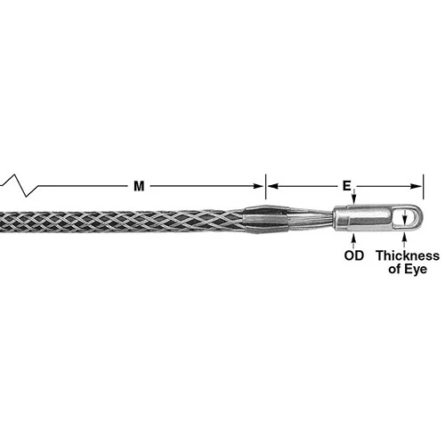 Condux 08642176 K-Type Grips Standard Forged Eye, 6.00-6.99-66 48000 lbs - Moutools