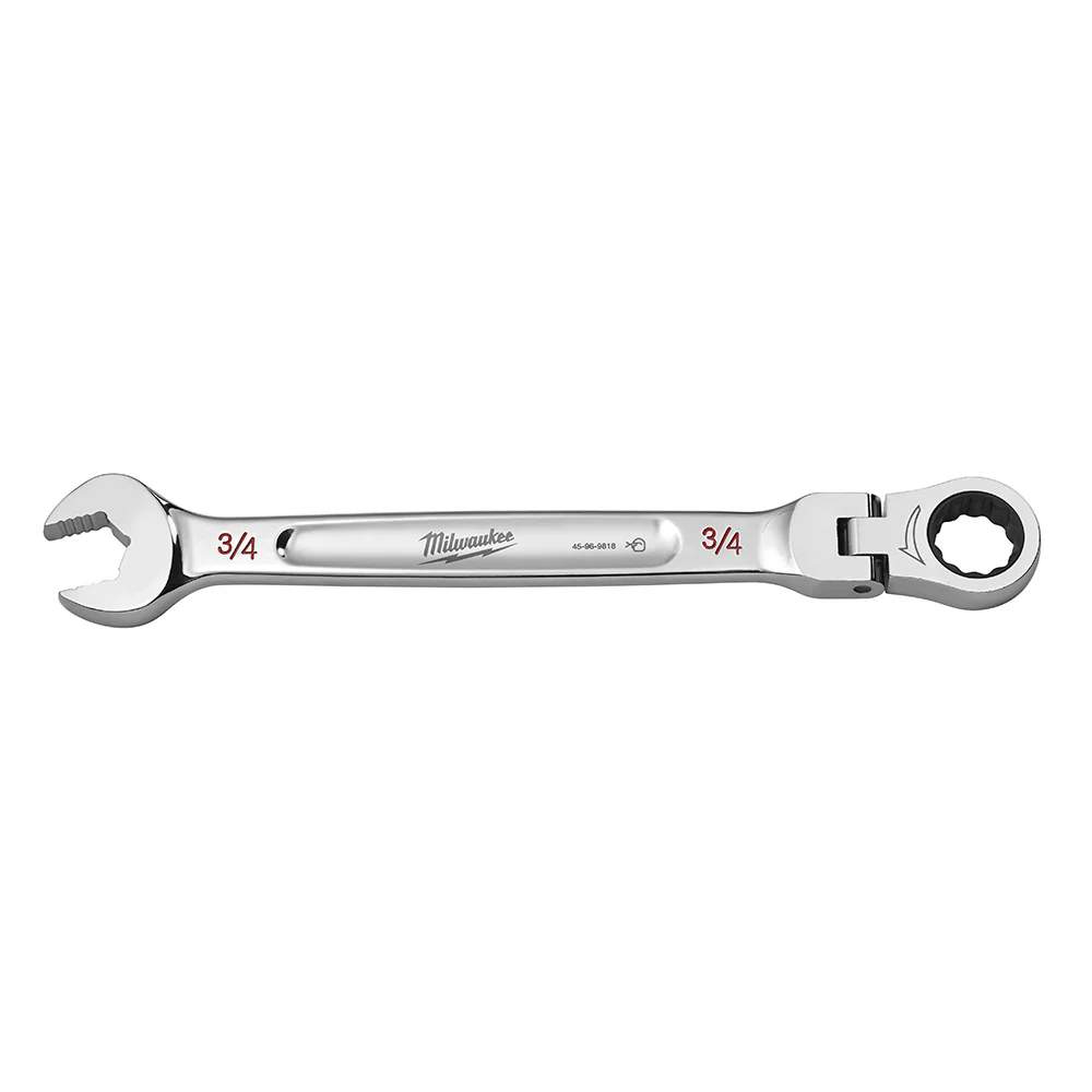Milwaukee 45-96-9818 3/4in. Flex Head Combination Wrench - Moutools