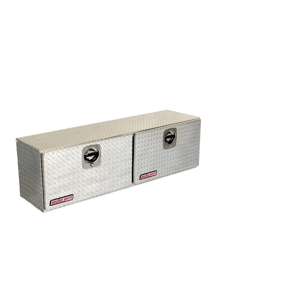 WeatherGuard 364-0-02 Clear Aluminum Hi-Side Box, 7.9 Cu. Ft. - Moutools