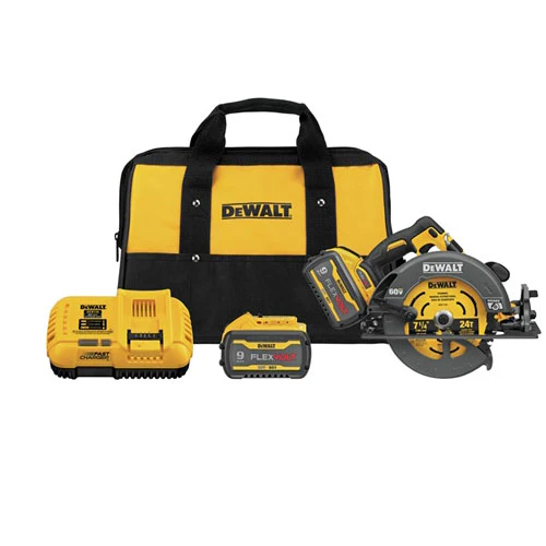 DeWalt DCS578X2 60V Max 7-1/4 Brushless Circ Saw Kit - Moutools