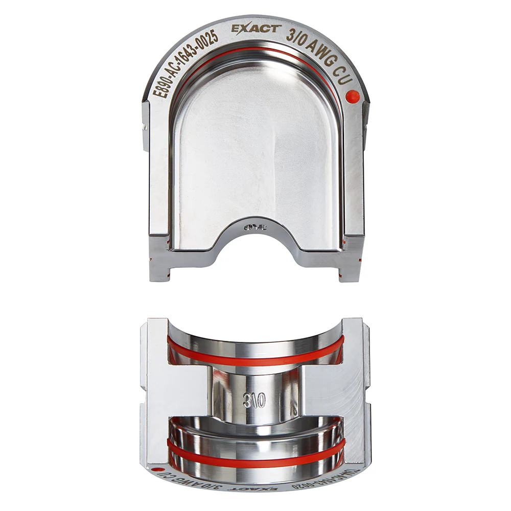 Milwaukee 49-12-U03AC EXACT™ 3/0 Copper 12T U-Style Die - Moutools