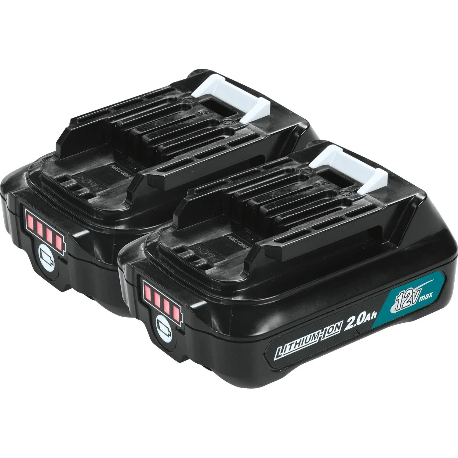 Makita BL1021B-2 12V Max CXT Li-Ion 2.0 Ah Battery, 2 Pack - Moutools