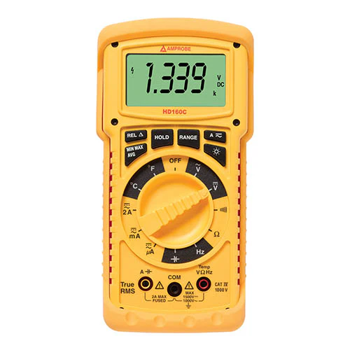 Amprobe HD160C Heavy Duty Digital Multimeter w/True-RMS - Moutools