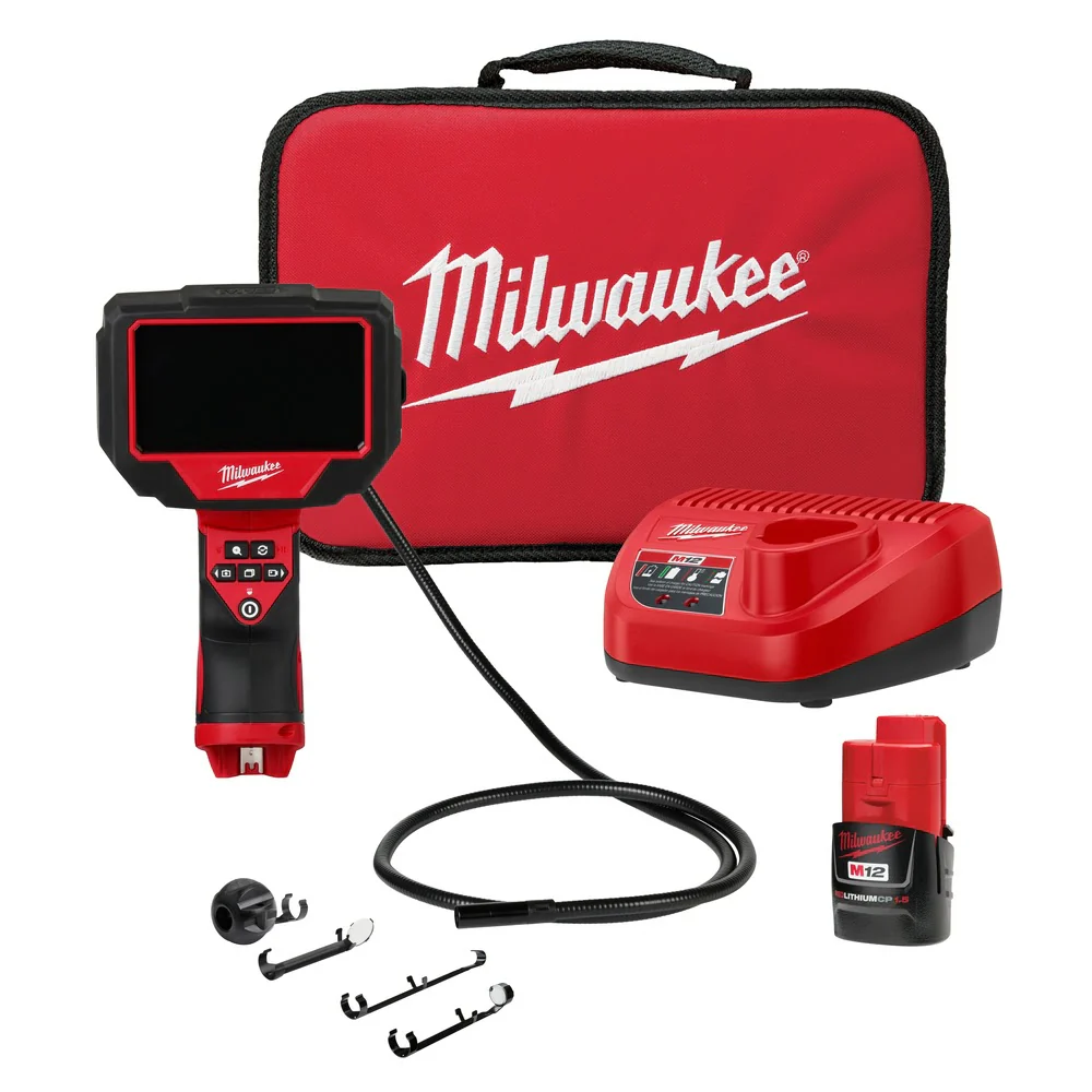 Milwaukee 2323-21 M12 M-Spector 360 4' Inspection Camera - Moutools