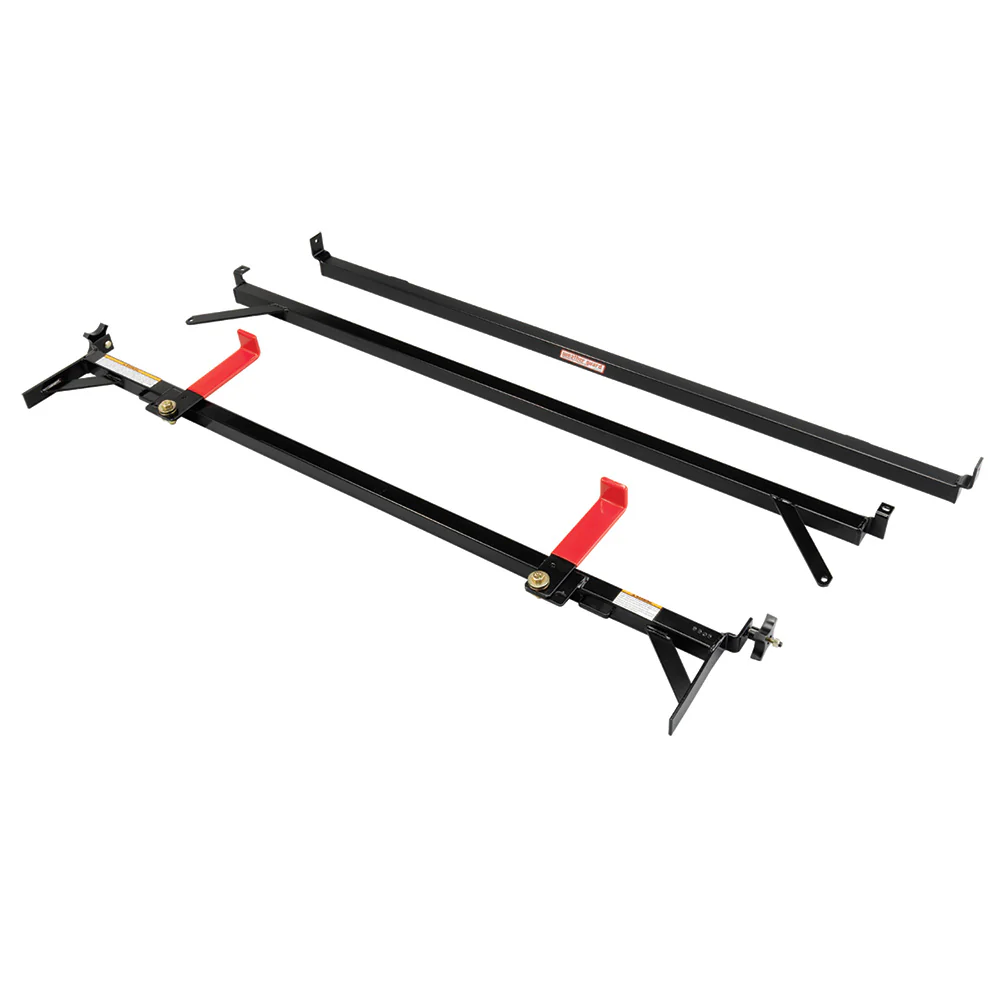 Weather Guard 1284 FAST RACK Black Steel Cross Member Kit, Ford Super Duty - Moutools