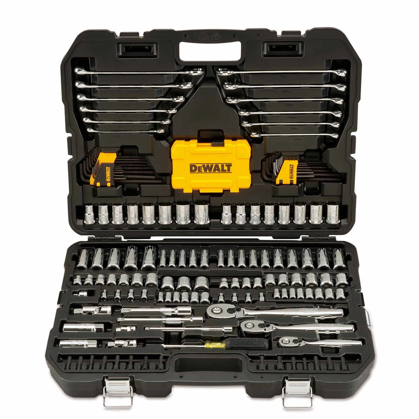 Dewalt DWMT73803 168 Piece Mechanics Hand Tool Set with Case - Moutools