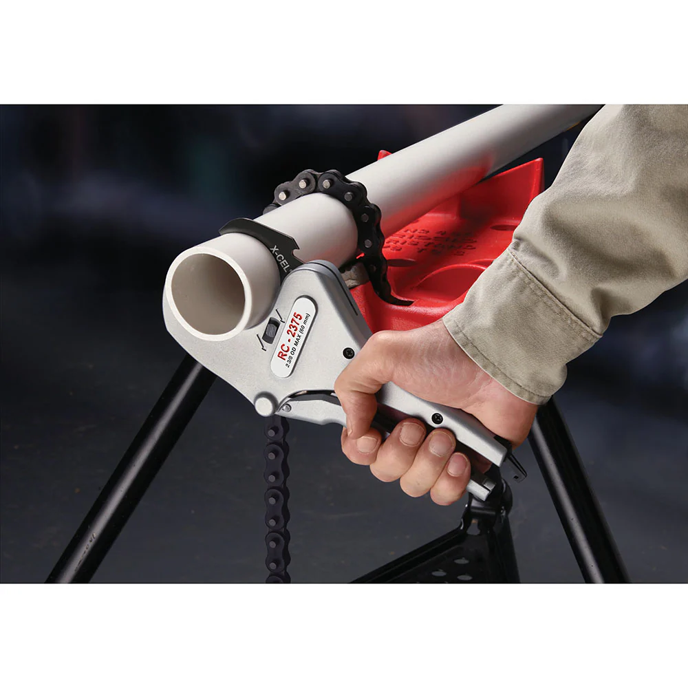 RIDGID 30088 Model RC-2375 Large Diameter Ratcheting Plastic Pipe & Tubing Cutter - Moutools