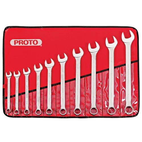 Proto J1200GASD 10 Pc. Combination ASD Wrench Set - 12 Point - Moutools