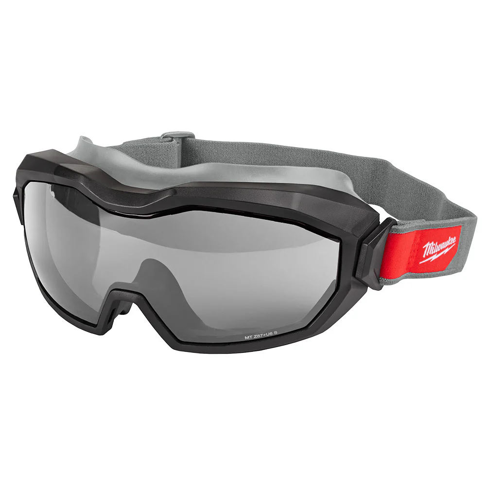 Milwaukee 48-73-2066 Non-Vented Goggle - Gray Dual Coat Lens - Moutools