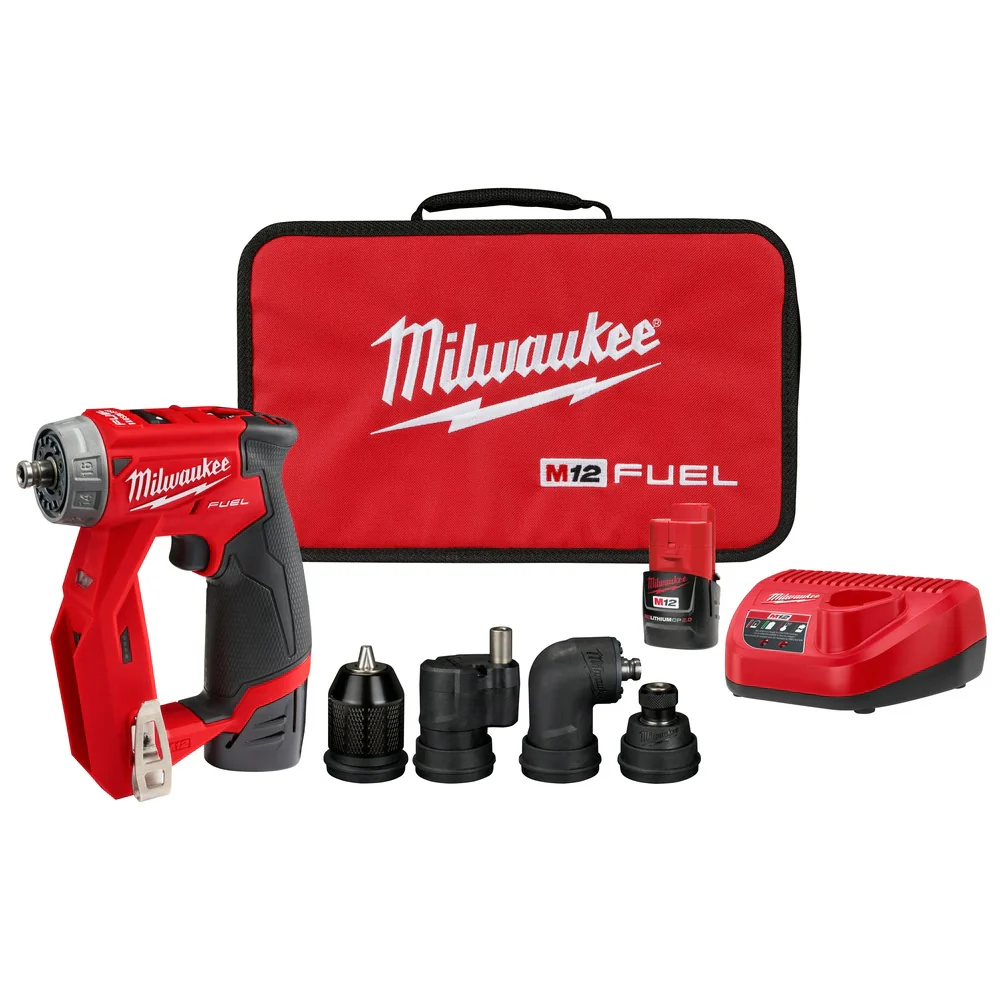 Milwaukee 2505-22 M12 FUEL Installation Drill/Driver Kit - Moutools
