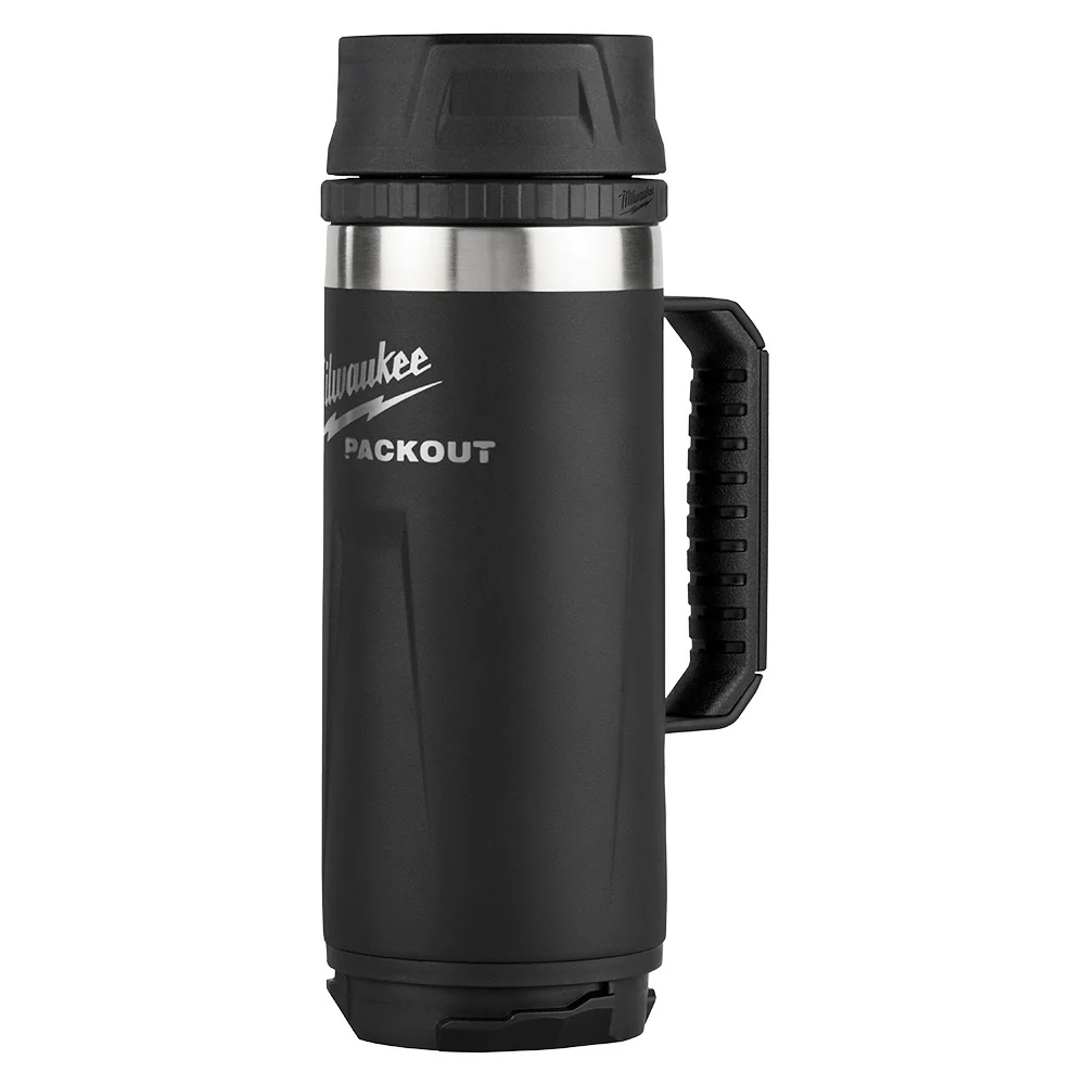 Milwaukee 48-22-8394B PACKOUT 18oz Insulated Mug with Sip Lid - Moutools