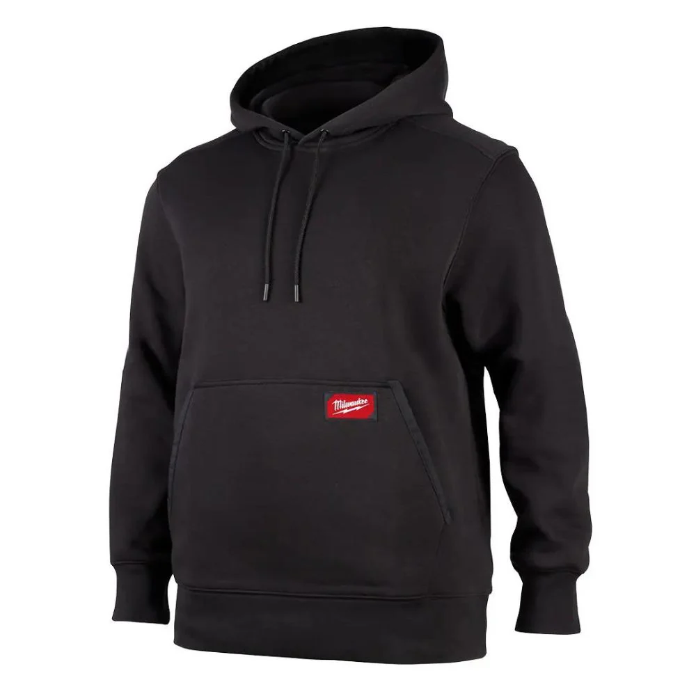 Milwaukee 351B-3X Midweight Pullover Hoodie Black 3X - Moutools
