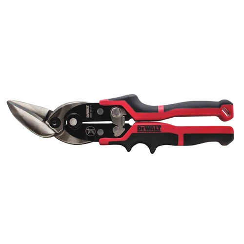Dewalt DWHT14677 Offset Left Cut Aviation Snip (1 Pack) - Moutools
