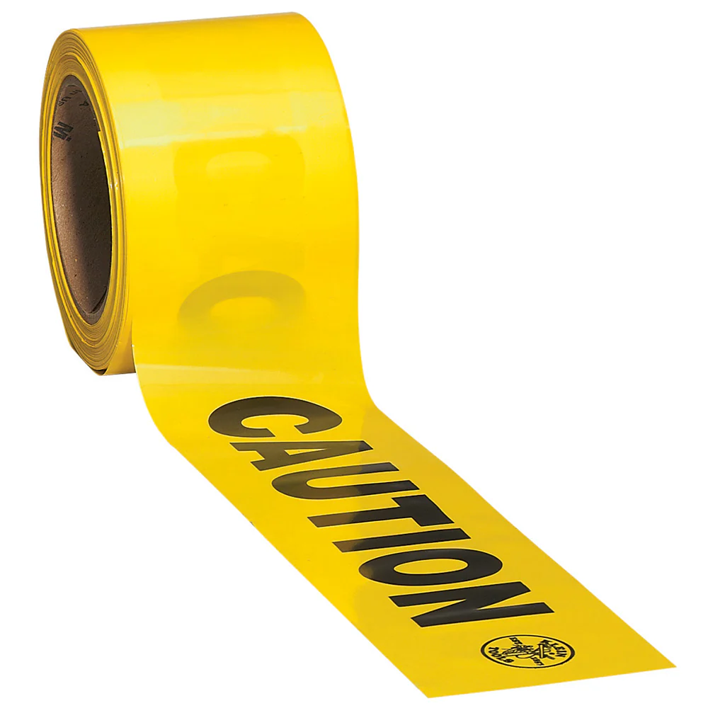 Klein Tools 58000 Caution Warning Tape Barricade 200-Foot - Moutools