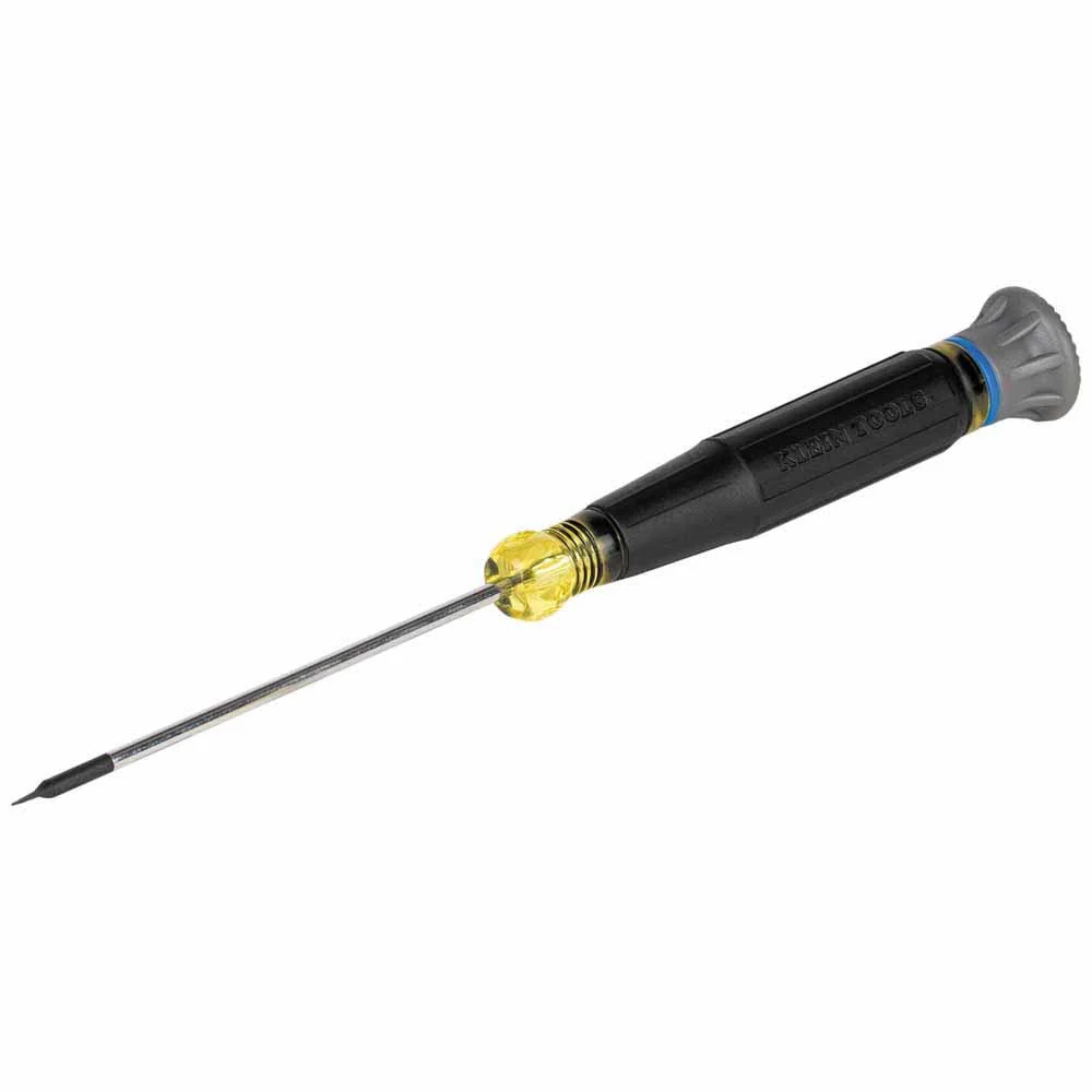 Klein Tools 6243 3/32-Inch Slotted Precision Screwdriver, 3-Inch Shank - Moutools