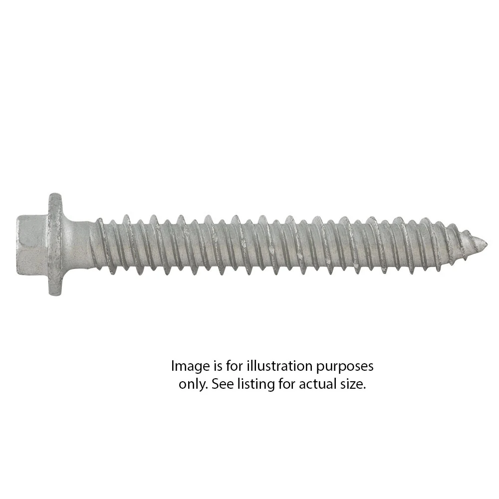 DeWalt DFM5ELG501 UltraCon 5/16 X 3-3/4-Silver Hex Washer, Gimlet, Box of 500 - Moutools