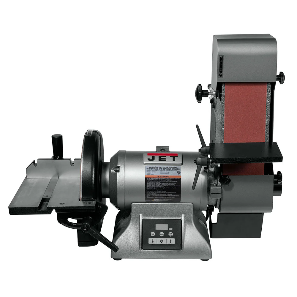 Jet JT9-577634 Variable Speed Belt and Disc Grinder, IBDG-436VS - Moutools