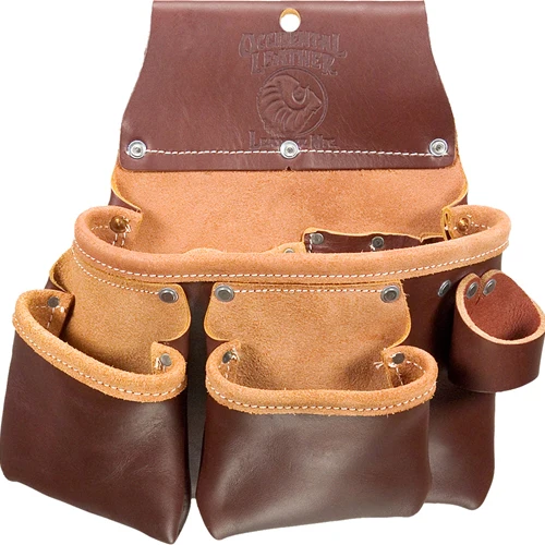 Occidental Leather 5017DBLH Left Handed 3 Pouch Pro Tool Bag - Moutools