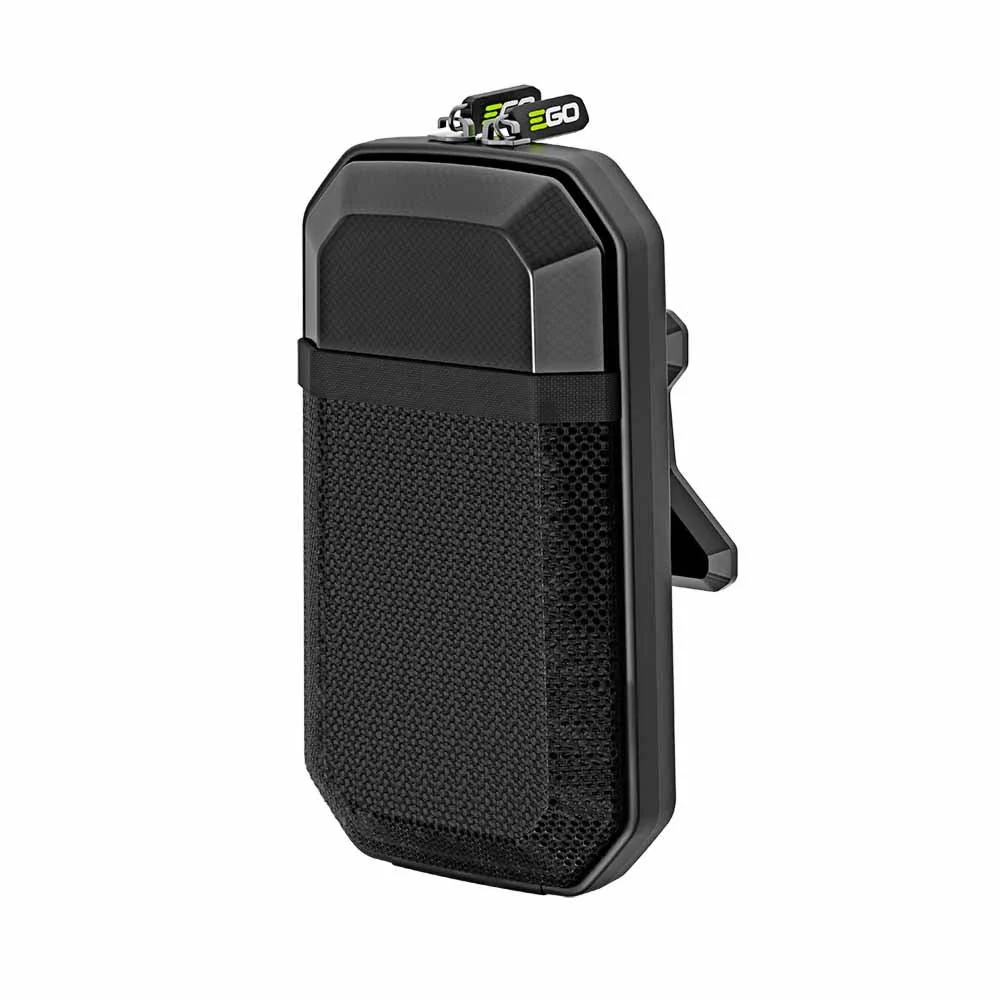 EGO APH1000 Lawn Mower Phone Holder, Battery Powered, Black - Moutools