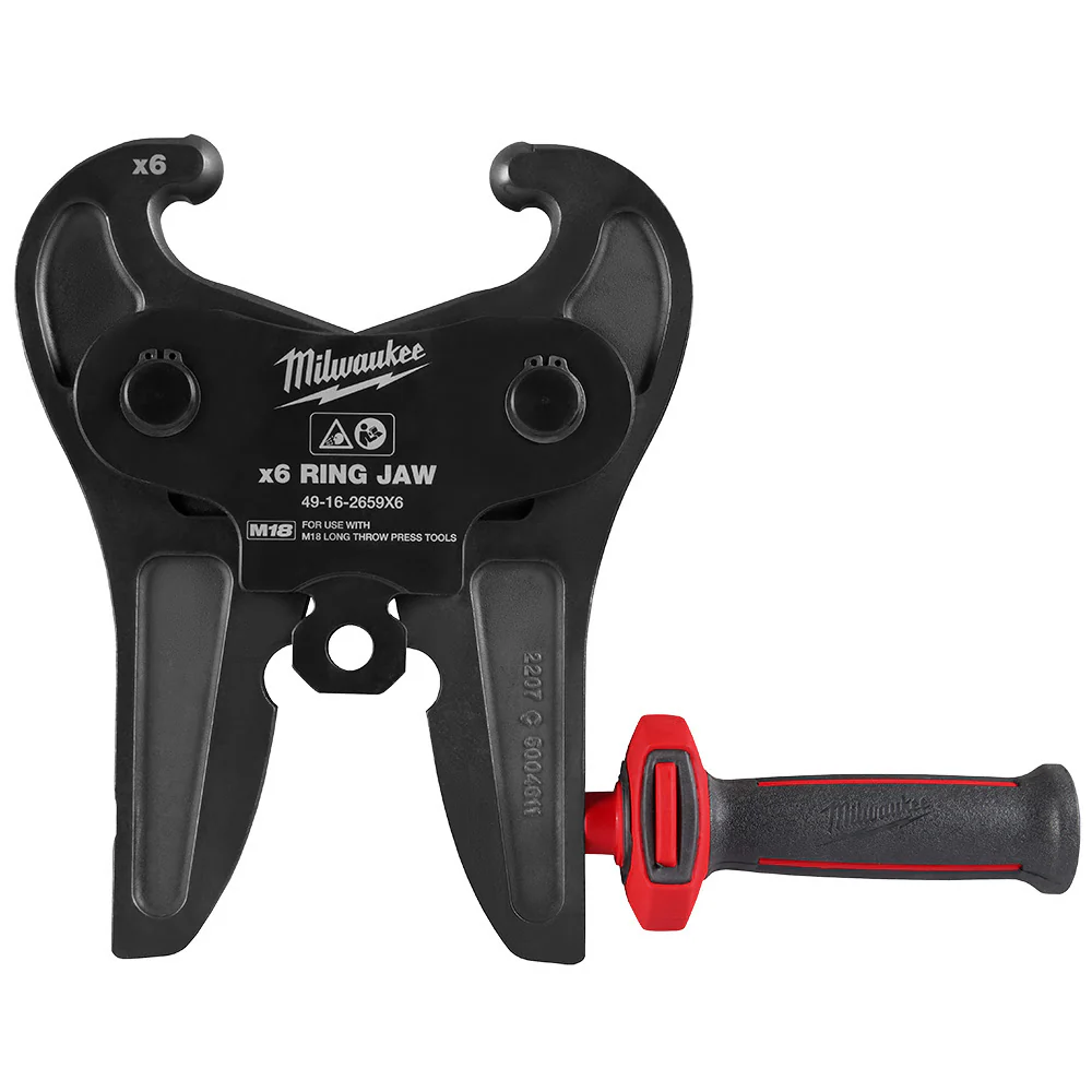 Milwaukee 49-16-2659X6 X6 Ring Jaw for M18 FORCE LOGIC Long Throw Press Tool - Moutools