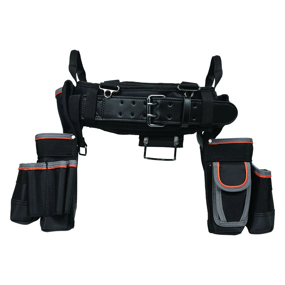 Klein 55429 Tradesman Pro Electrician's Tool Belt, XL - Moutools
