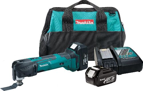 Makita XMT035 18V LXT Li-Ion Cordless Multi-Tool Kit, var. spd. 6,000 - Moutools