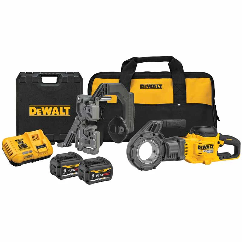 DeWalt DCE700X2 FLEXVOLT 60V MAX* Pipe Threader Kit - Moutools