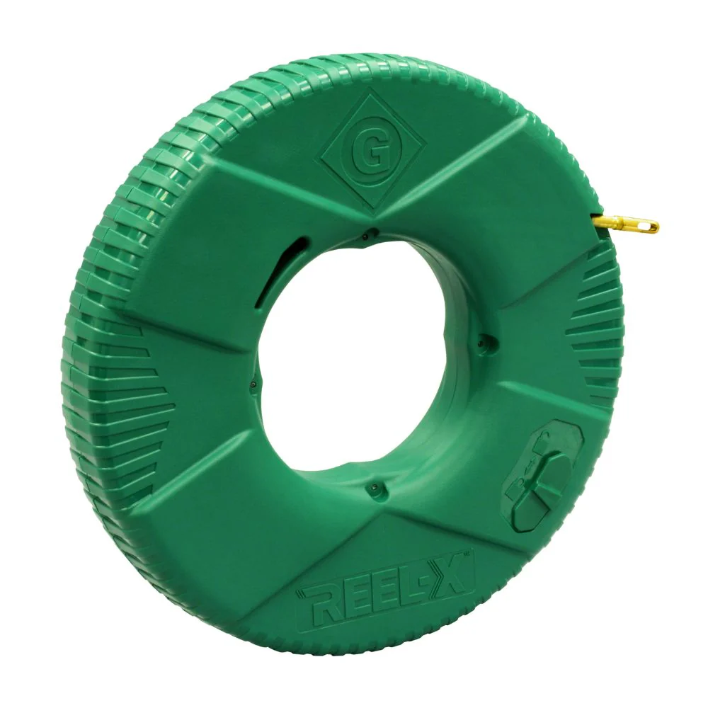 Greenlee FTXF-100 100' REEL-X Non-Conductive Fish Tape - Moutools