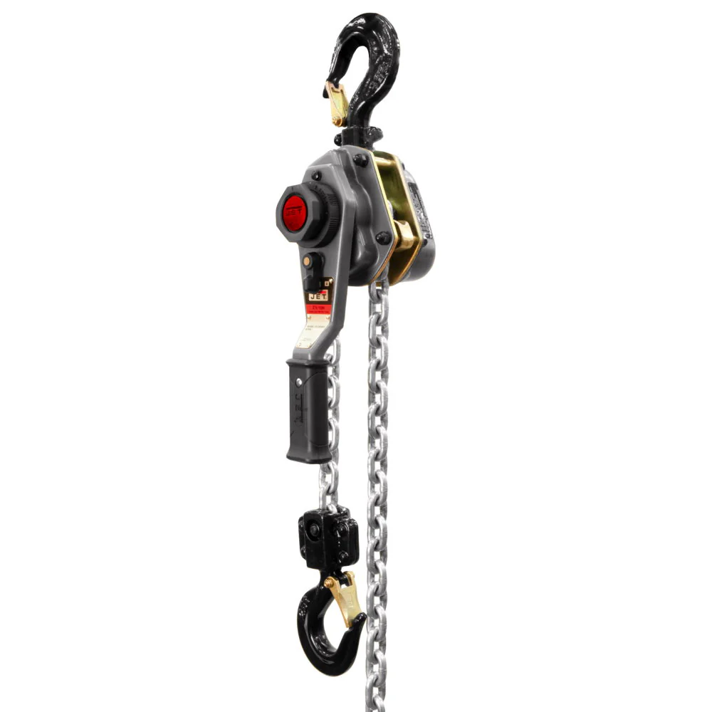 Jet JT9-376401 JLH-250WO-10 2-1/2T Lever Hoist 10' Lift, Overload Protection - Moutools