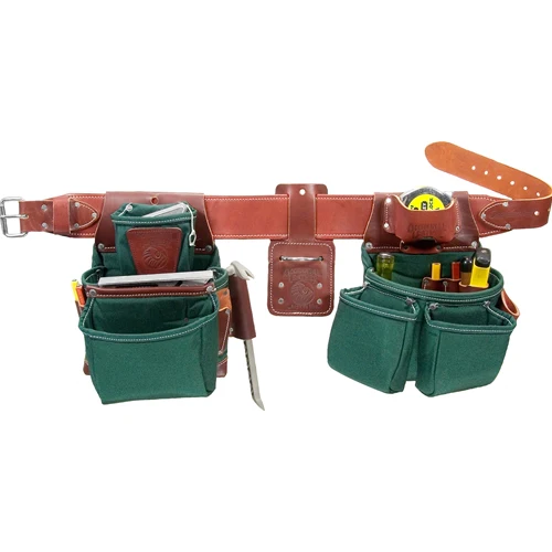 Occidental Leather 8080DBLHLG Large Left Handed OxyLights Framer Set with Double Outer Bags - Moutools
