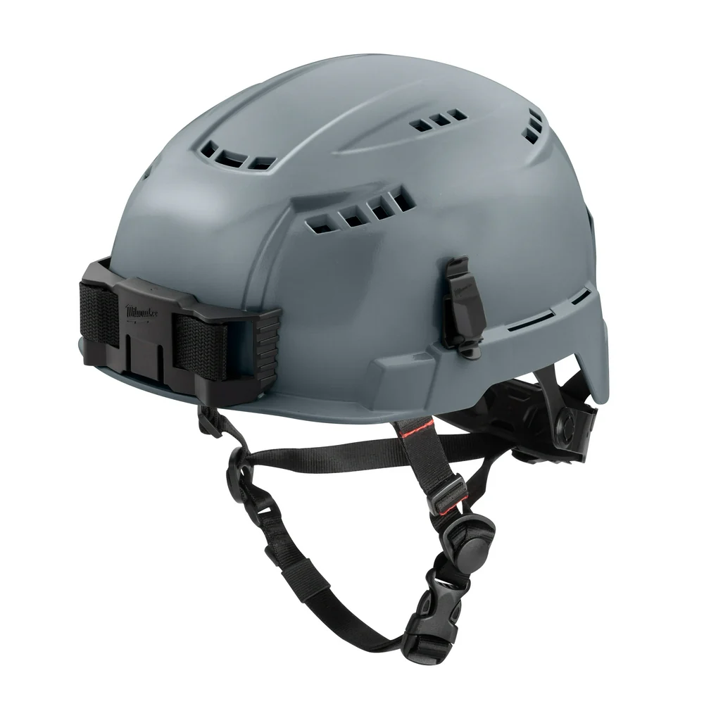 Milwaukee 48-73-1334 BOLT Gray Safety Helmet (USA) - Type 2, Class C, Vented - Moutools