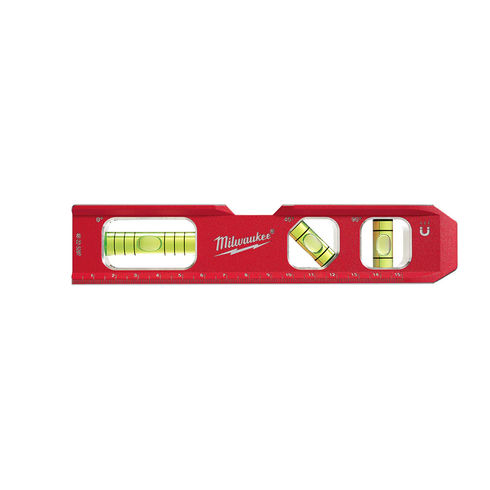 Milwaukee 48-22-5207 Metric Compact Billet Torpedo Level - Moutools