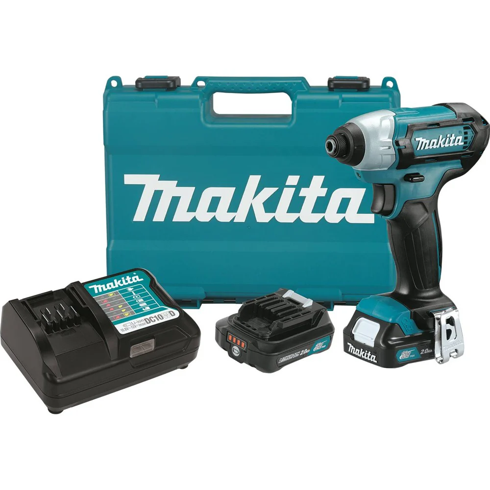 Makita DT03R1 12V Max CXT Li-Ion Cordless Impact Driver Kit - Moutools