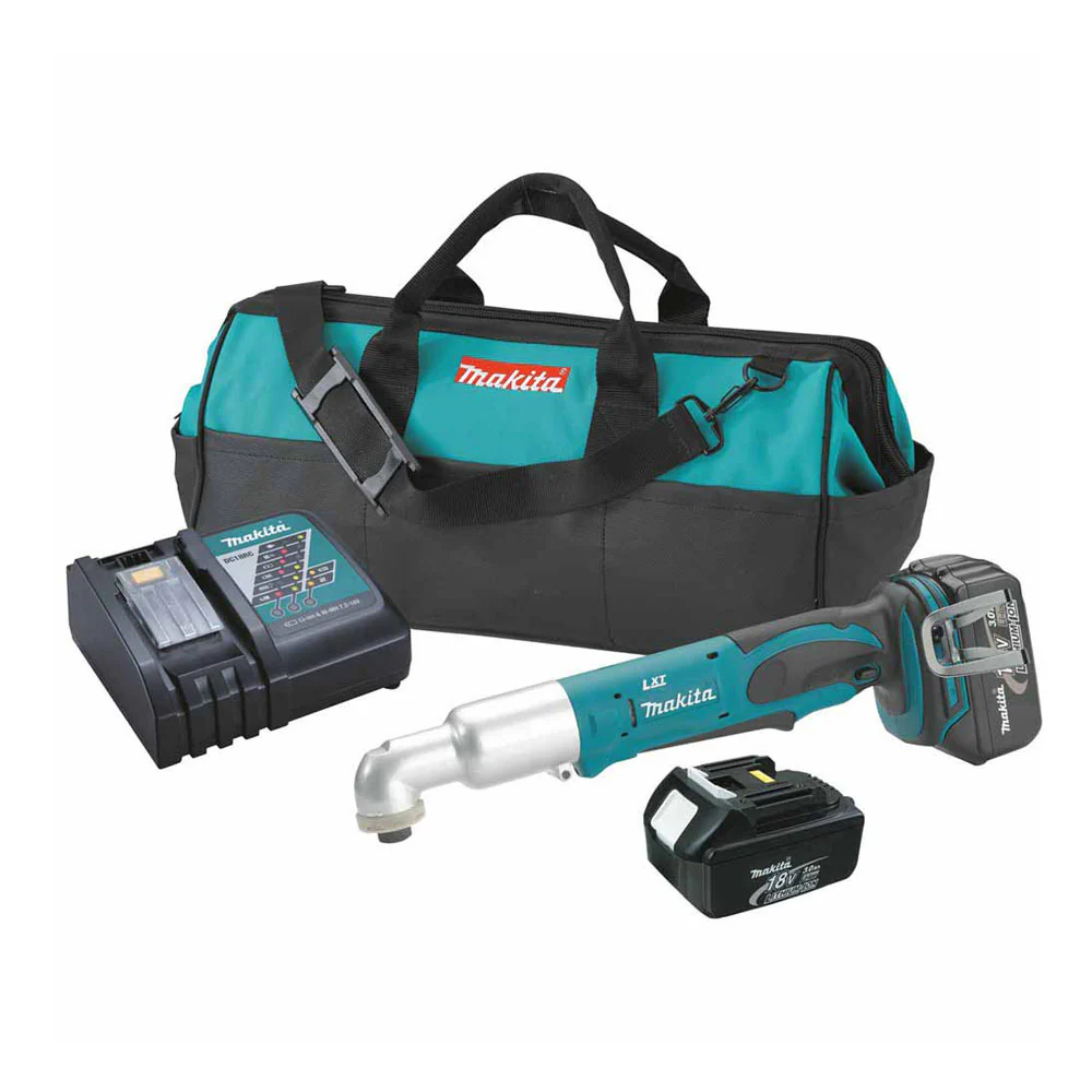Makita XLT01 18V LXT Li-Ion Cordless Angle Impact Driver Kit - Moutools