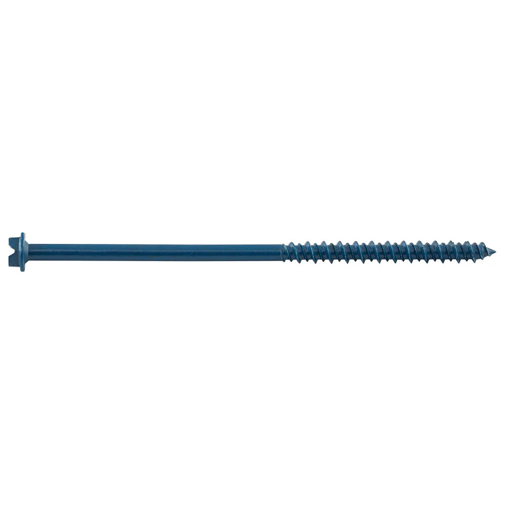 DeWalt DFM12704 UltraCon+ 3/16 X 2-1/4-Blue Hex Washer, Gimlet, Box of 100 - Moutools