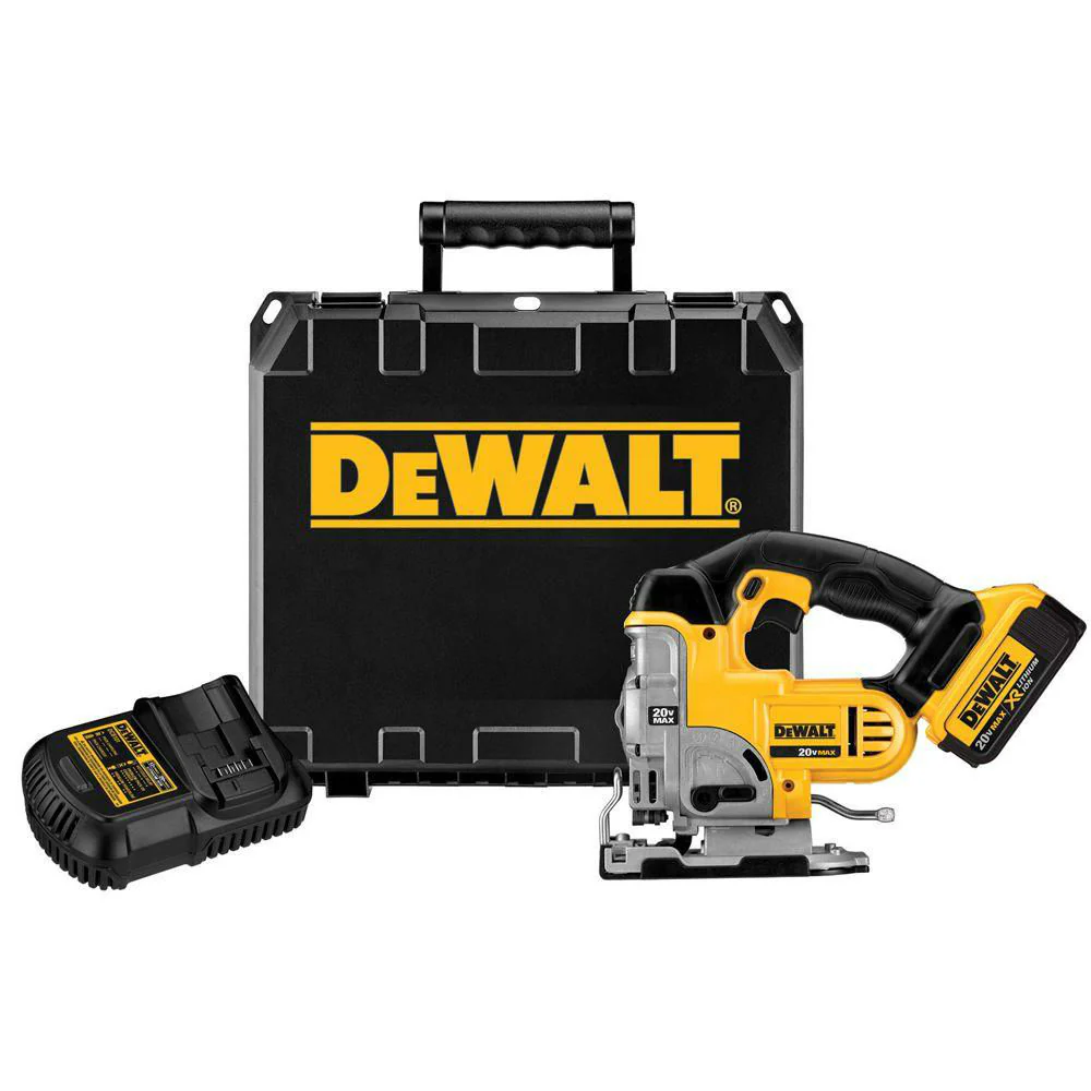 DeWalt DCS334P1 20V MAX* XR Cordless Jig Saw (5 Ah) Kit - Moutools
