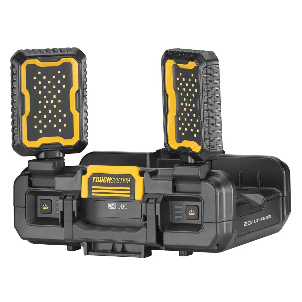 DeWalt DWST08062 20V Max Toughsystem 2.0 Adjustable Cordless Work Light with Storage - Moutools