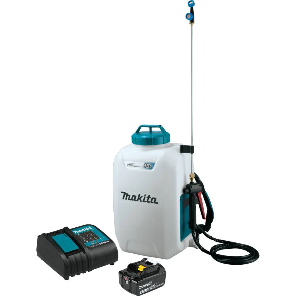 Makita XSU02SM1 18V LXT Lithium-Ion Cordless 4 Gallon Backpack Sprayer Kit (4.0Ah) - Moutools